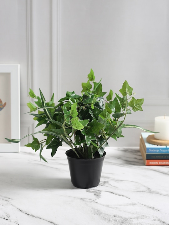 Artificial Green Ivy Bonsai Plant with Pot