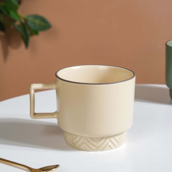 Ceramic Cup in White