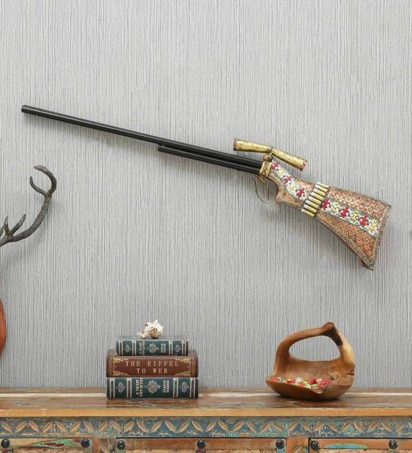 Decorative Wall Display Metal Gun