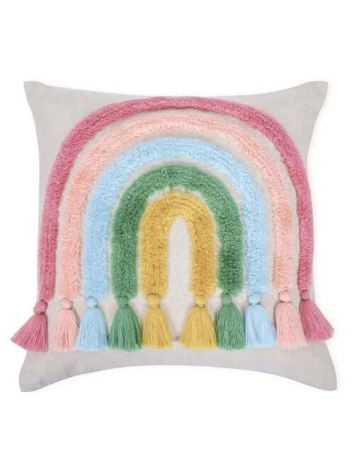 Multicolor Rainbow Cushion Cover