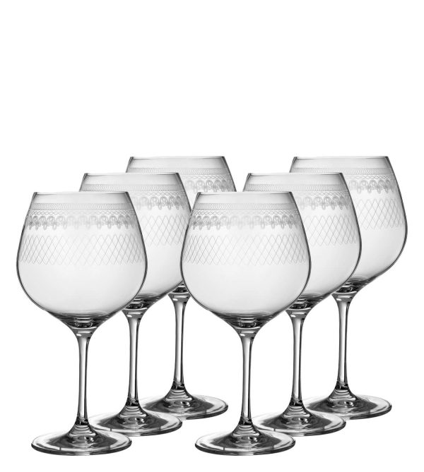 Transparent Premium Gin Glass Set of 16, 1910