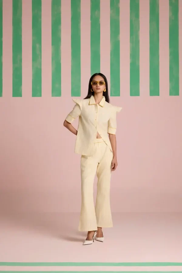 Linen Luxe Conical Co-Ord Set