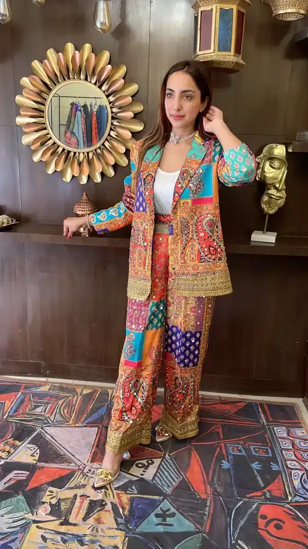 Mirror Print Co-ord Set