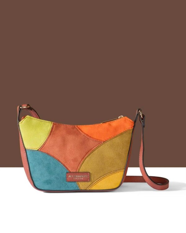 Patchwork Sling Bag by Accessorize London