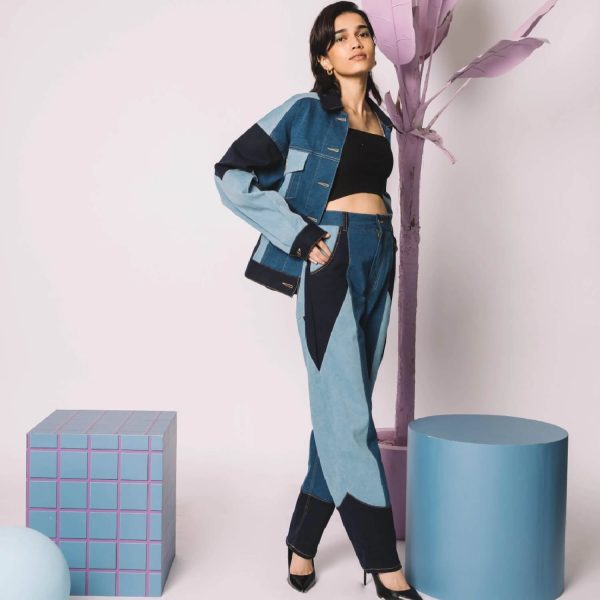 Stockholm Patchwork Co-Ord Pant